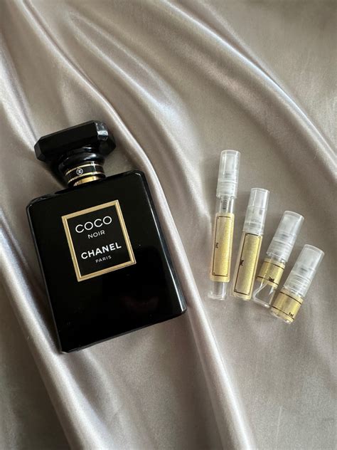 chanel coco noir sample|coco chanel noir perfume notes.